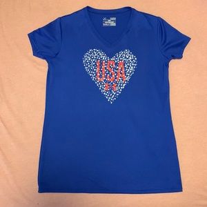 Under Armour Blue USA Shirt